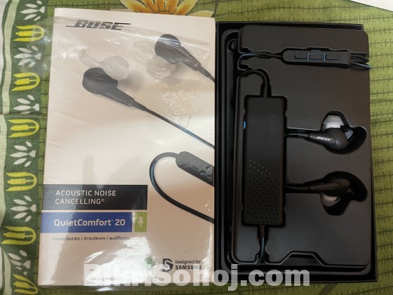 Bose earphone Quietcomfort20